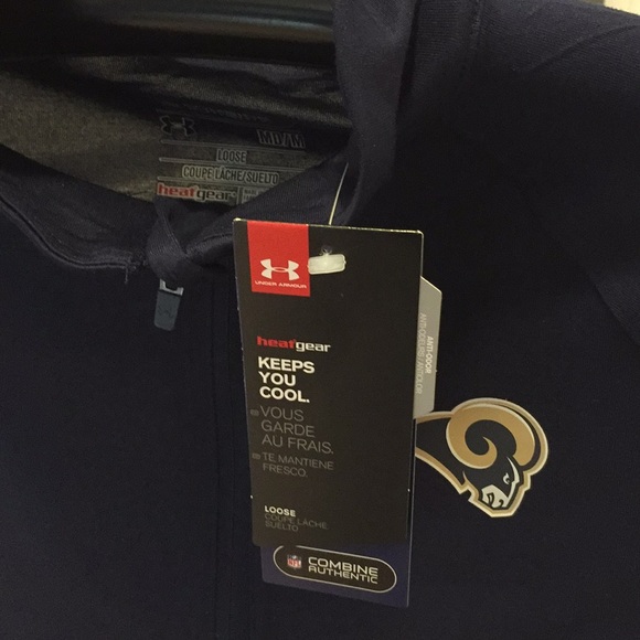 Rams Under Armour Women’s Tech Pullover/New - Picture 6 of 8